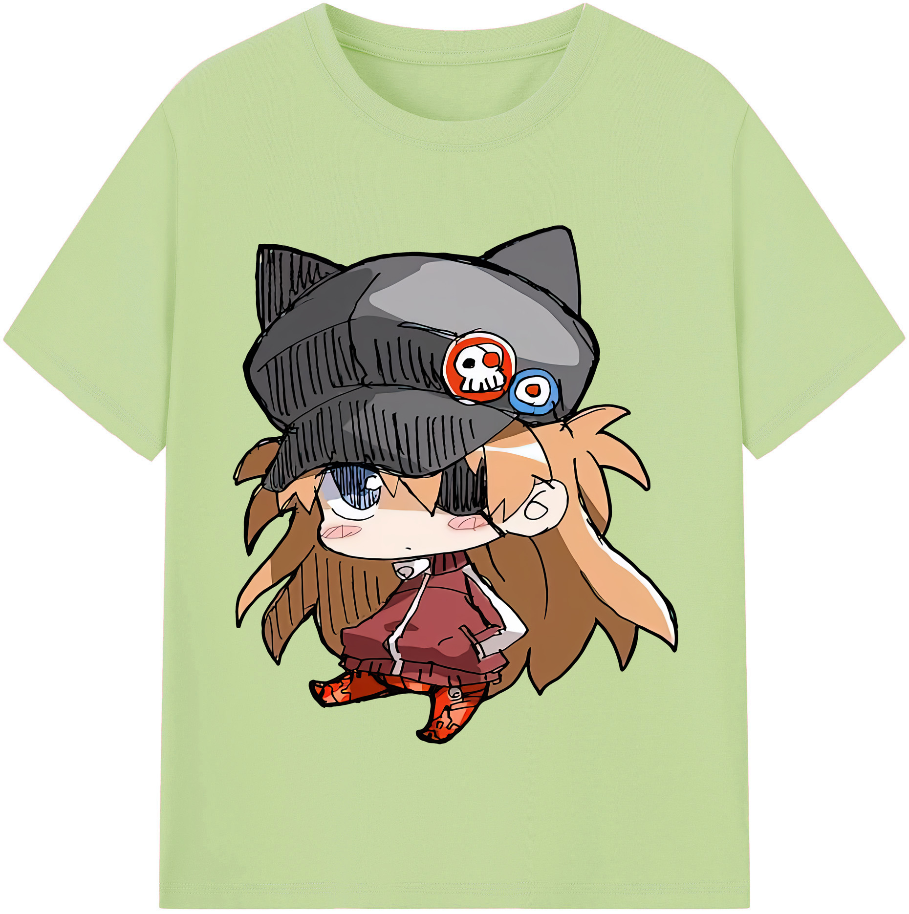 （画像用） EVA 新世紀エヴァンゲリオン 綿100％半袖Tシャツ（フロントプリント）